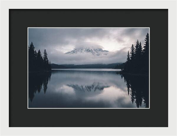 Mount Rainier Tranquil Reflection