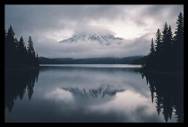 Mount Rainier Tranquil Reflection