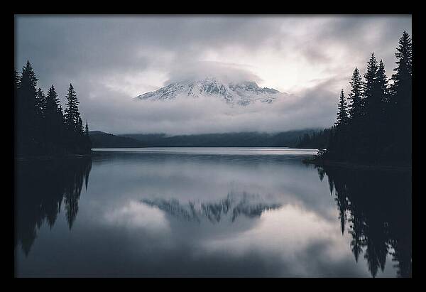 Mount Rainier Tranquil Reflection