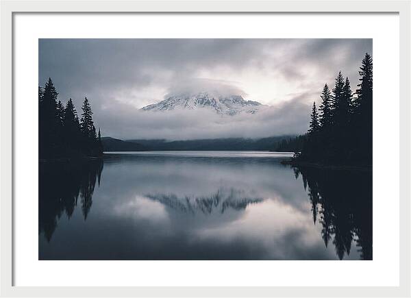 Mount Rainier Tranquil Reflection