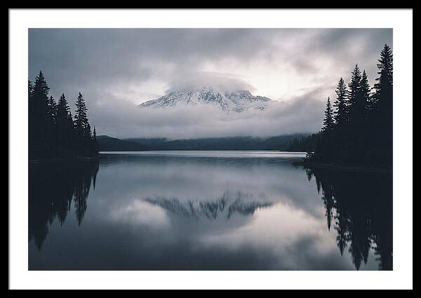 Mount Rainier Tranquil Reflection