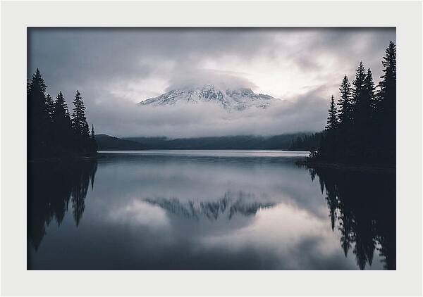 Mount Rainier Tranquil Reflection