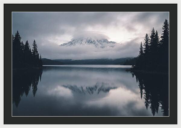Mount Rainier Tranquil Reflection