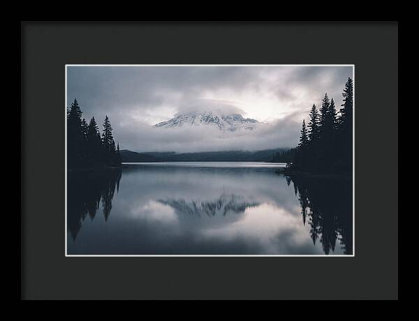 Mount Rainier Tranquil Reflection