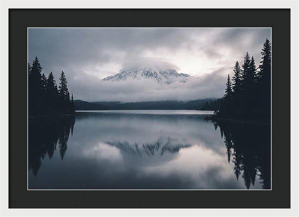 Mount Rainier Tranquil Reflection