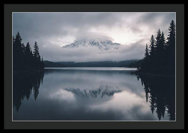 Mount Rainier Tranquil Reflection