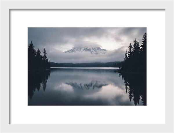 Mount Rainier Tranquil Reflection