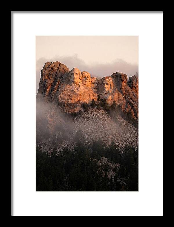 Mount Rushmore At Dawn