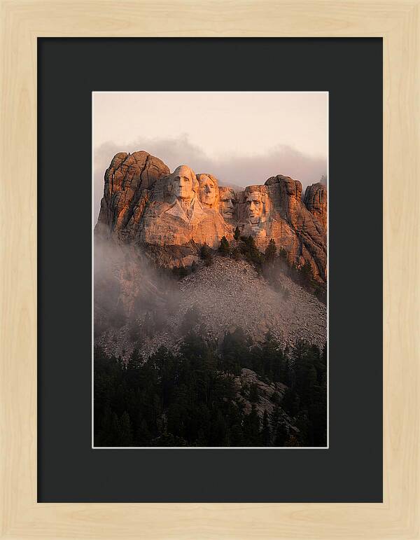 Mount Rushmore At Dawn