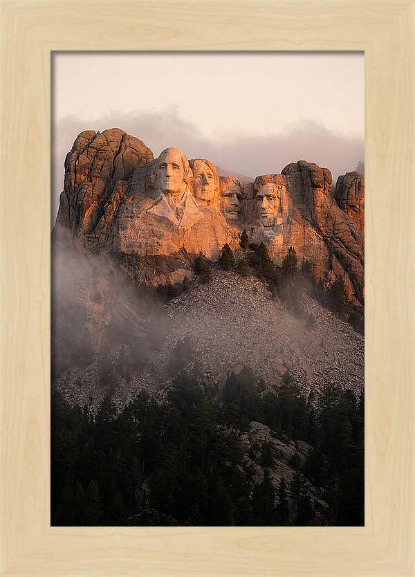 Mount Rushmore At Dawn