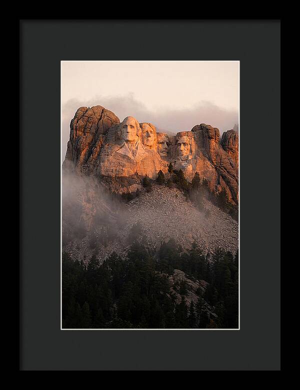 Mount Rushmore At Dawn