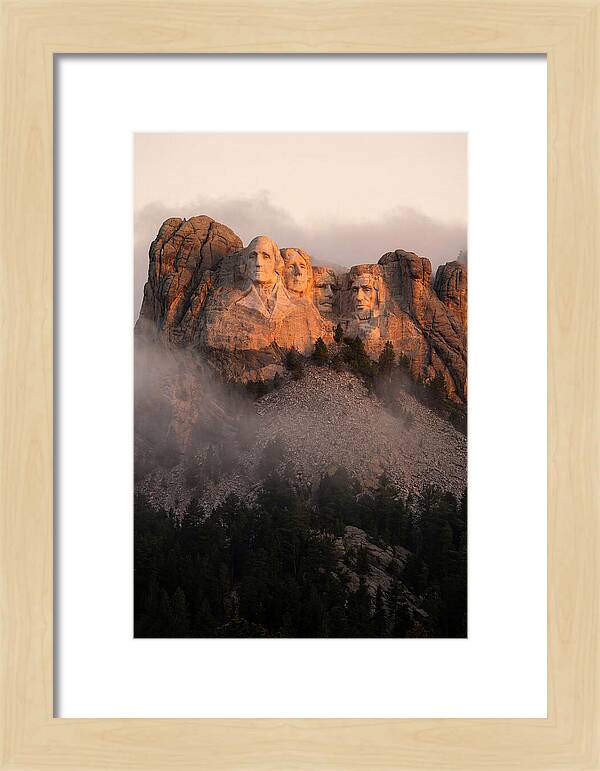 Mount Rushmore At Dawn