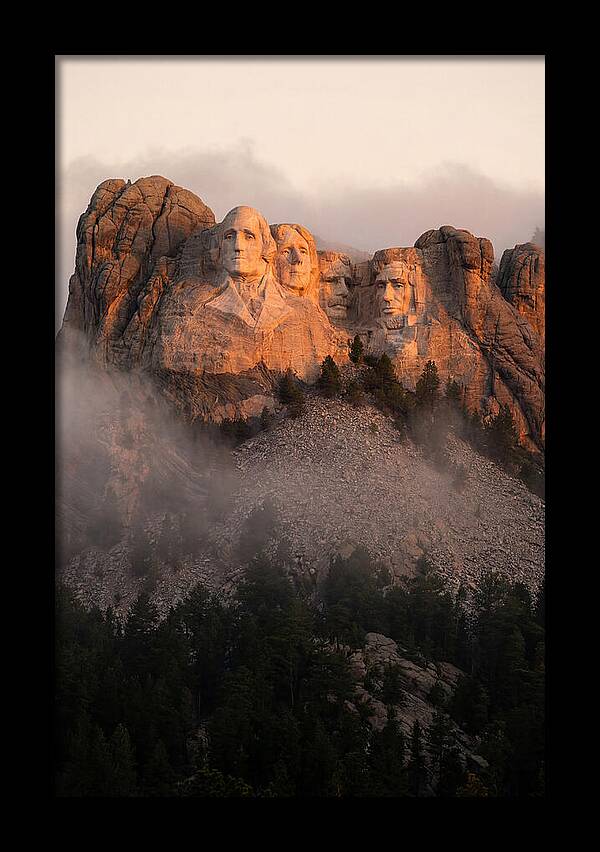 Mount Rushmore At Dawn