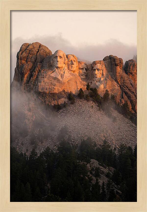 Mount Rushmore At Dawn