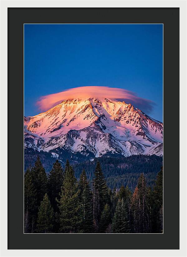 Mount Shasta At Dawn