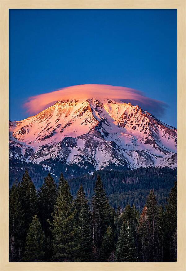 Mount Shasta At Dawn