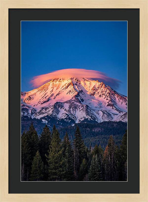 Mount Shasta At Dawn