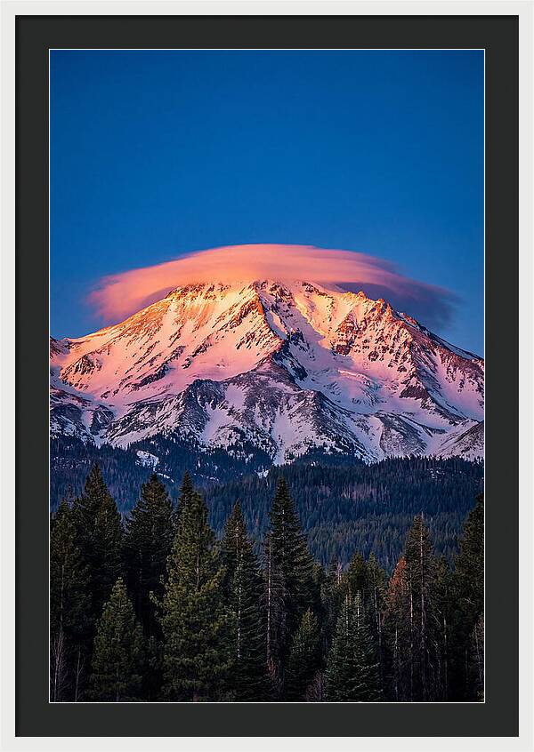 Mount Shasta At Dawn