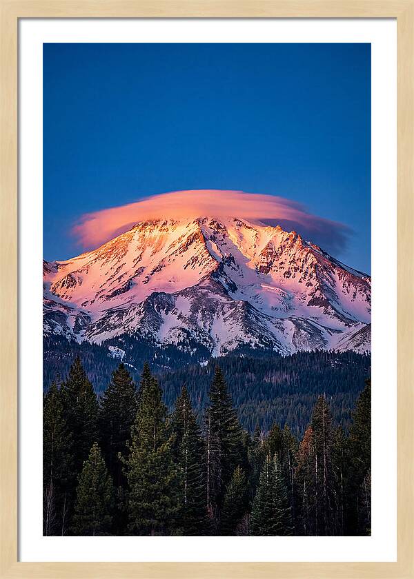 Mount Shasta At Dawn