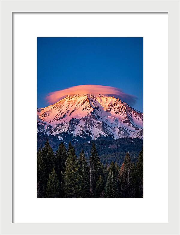 Mount Shasta At Dawn