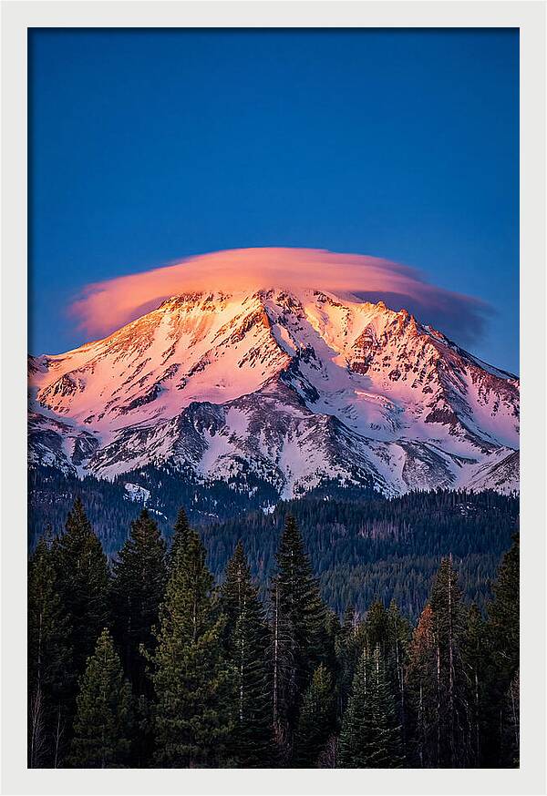 Mount Shasta At Dawn