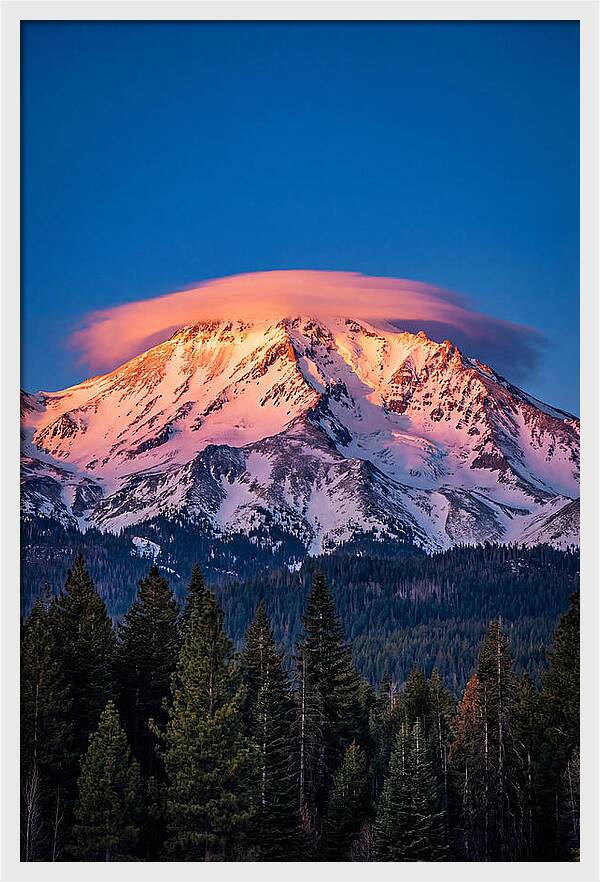 Mount Shasta At Dawn