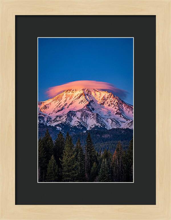 Mount Shasta At Dawn