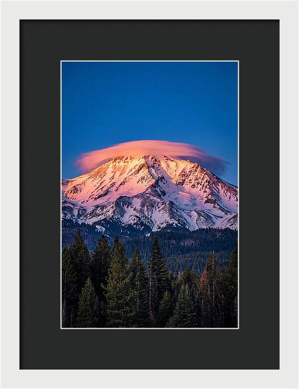 Mount Shasta At Dawn