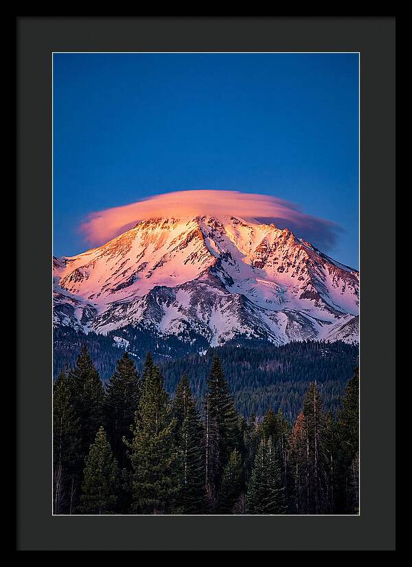 Mount Shasta At Dawn