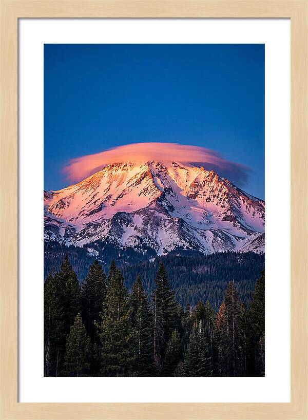 Mount Shasta At Dawn