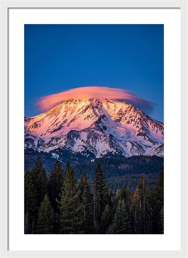 Mount Shasta At Dawn