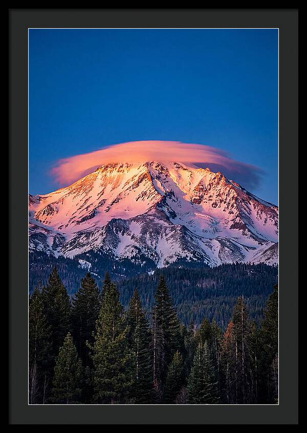 Mount Shasta At Dawn
