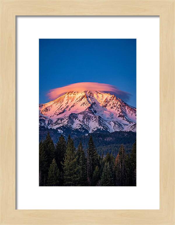 Mount Shasta At Dawn