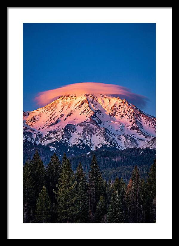 Mount Shasta At Dawn