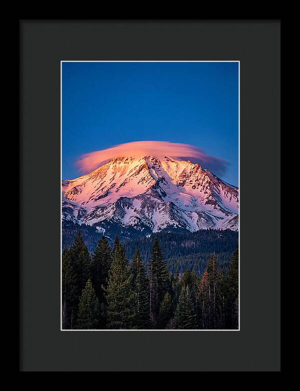 Mount Shasta At Dawn