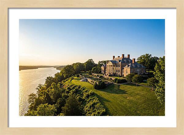 Mount Vernon At Sunset