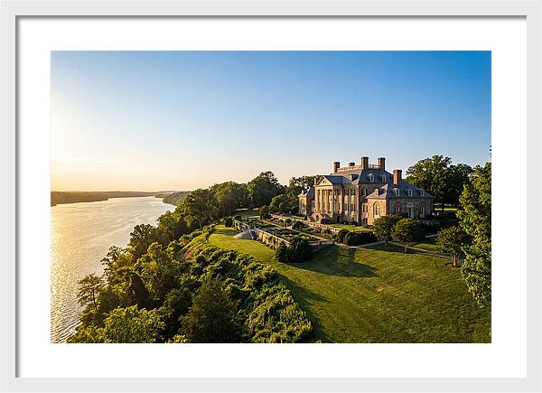 Mount Vernon At Sunset
