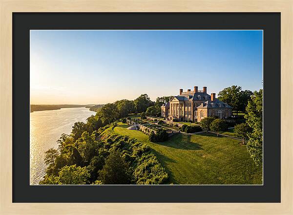 Mount Vernon At Sunset