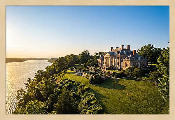 Mount Vernon At Sunset