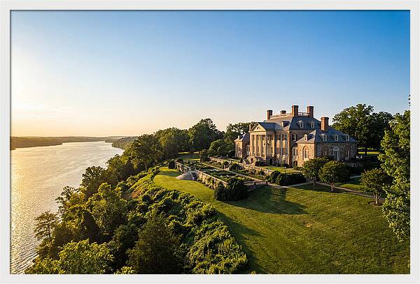 Mount Vernon At Sunset