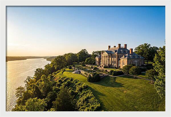 Mount Vernon At Sunset