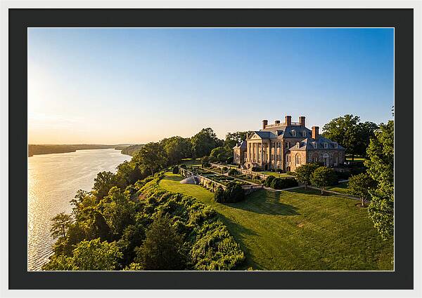 Mount Vernon At Sunset