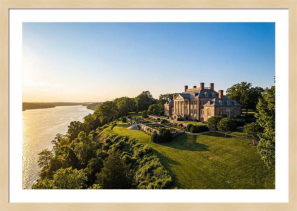 Mount Vernon At Sunset