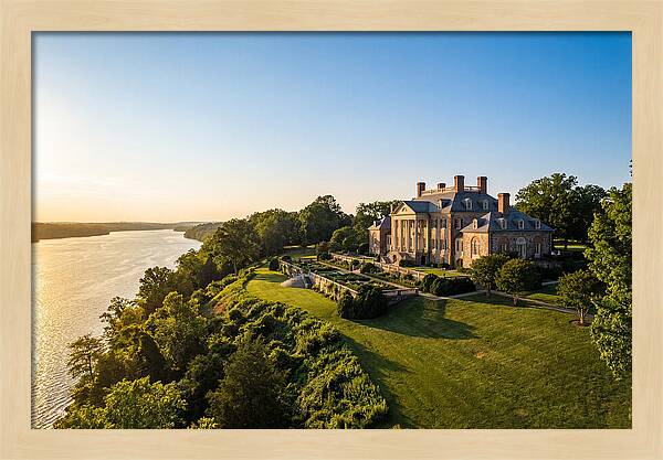 Mount Vernon At Sunset