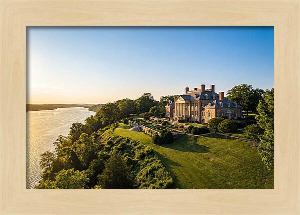 Mount Vernon At Sunset