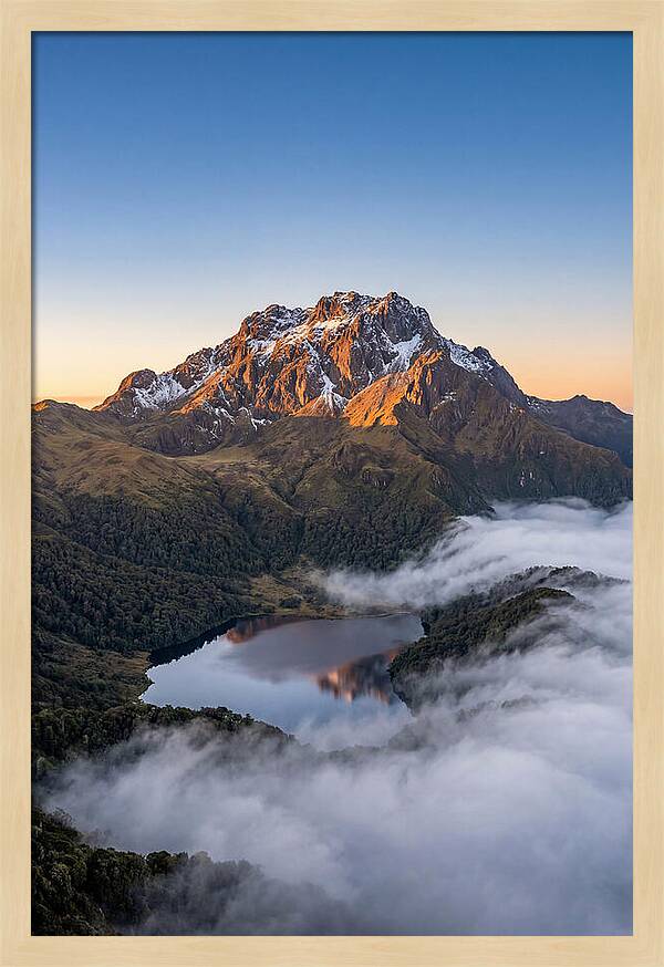 Mount Wilhelm At Sunrise