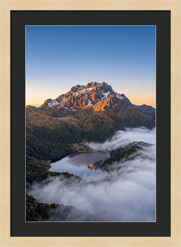 Mount Wilhelm At Sunrise