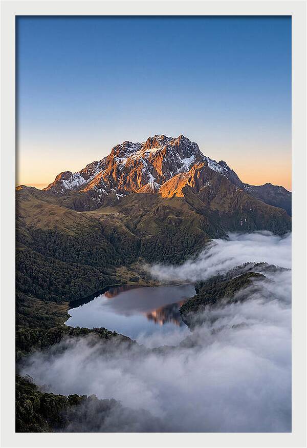 Mount Wilhelm At Sunrise