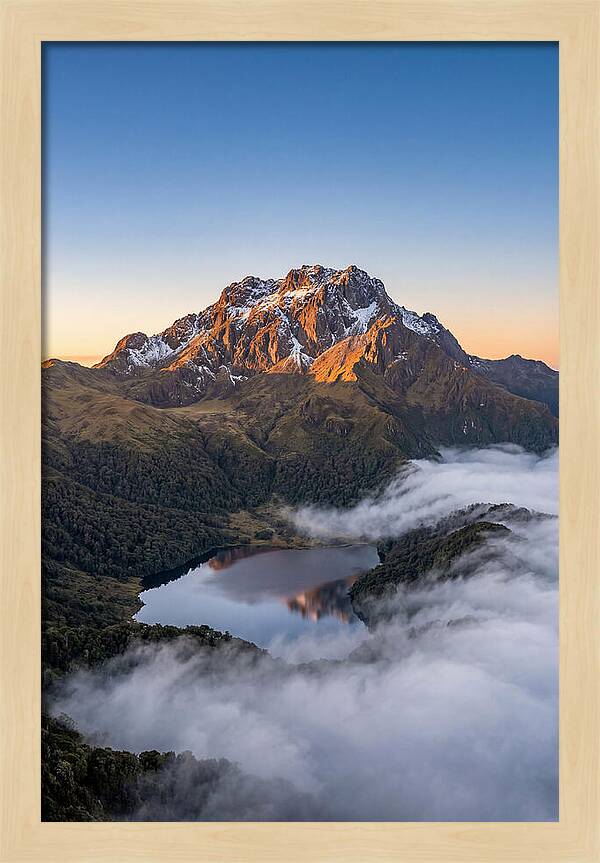 Mount Wilhelm At Sunrise