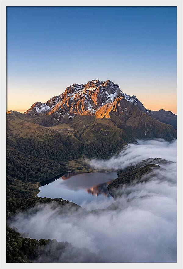 Mount Wilhelm At Sunrise